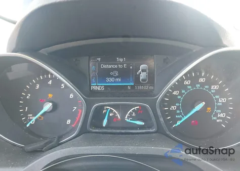 2016 Ford Escape S z USA, uszkodzony, nr VIN 1FMCU0F7XGUA60095